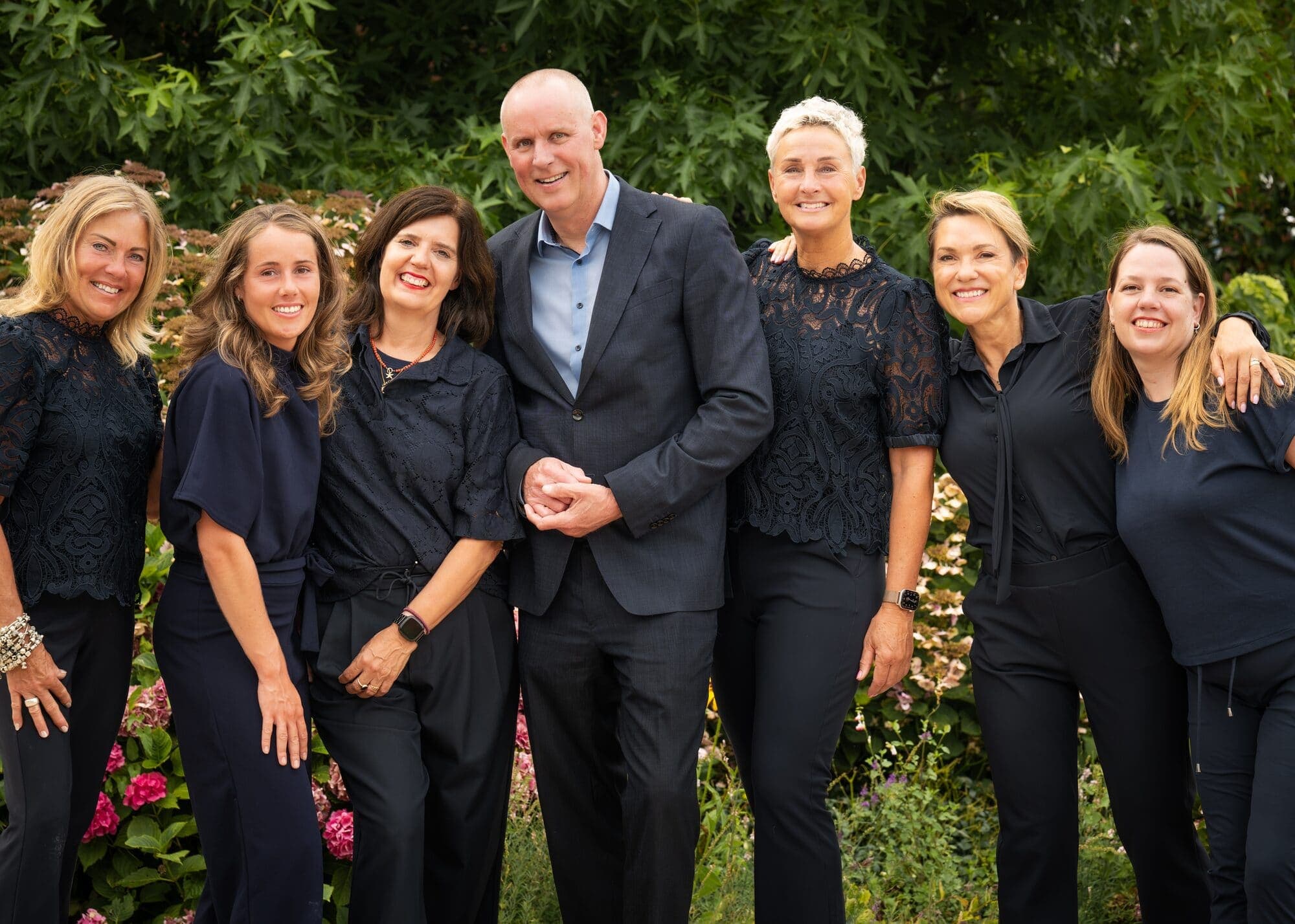 Het team van Bakker en van der Blom